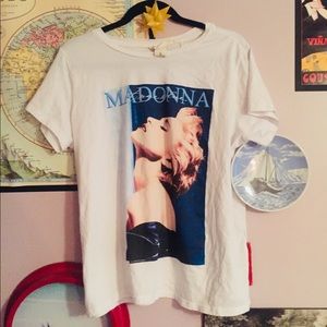 H&M white Madonna t-shirt!